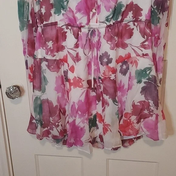 Milly Reina Watercolor Dress